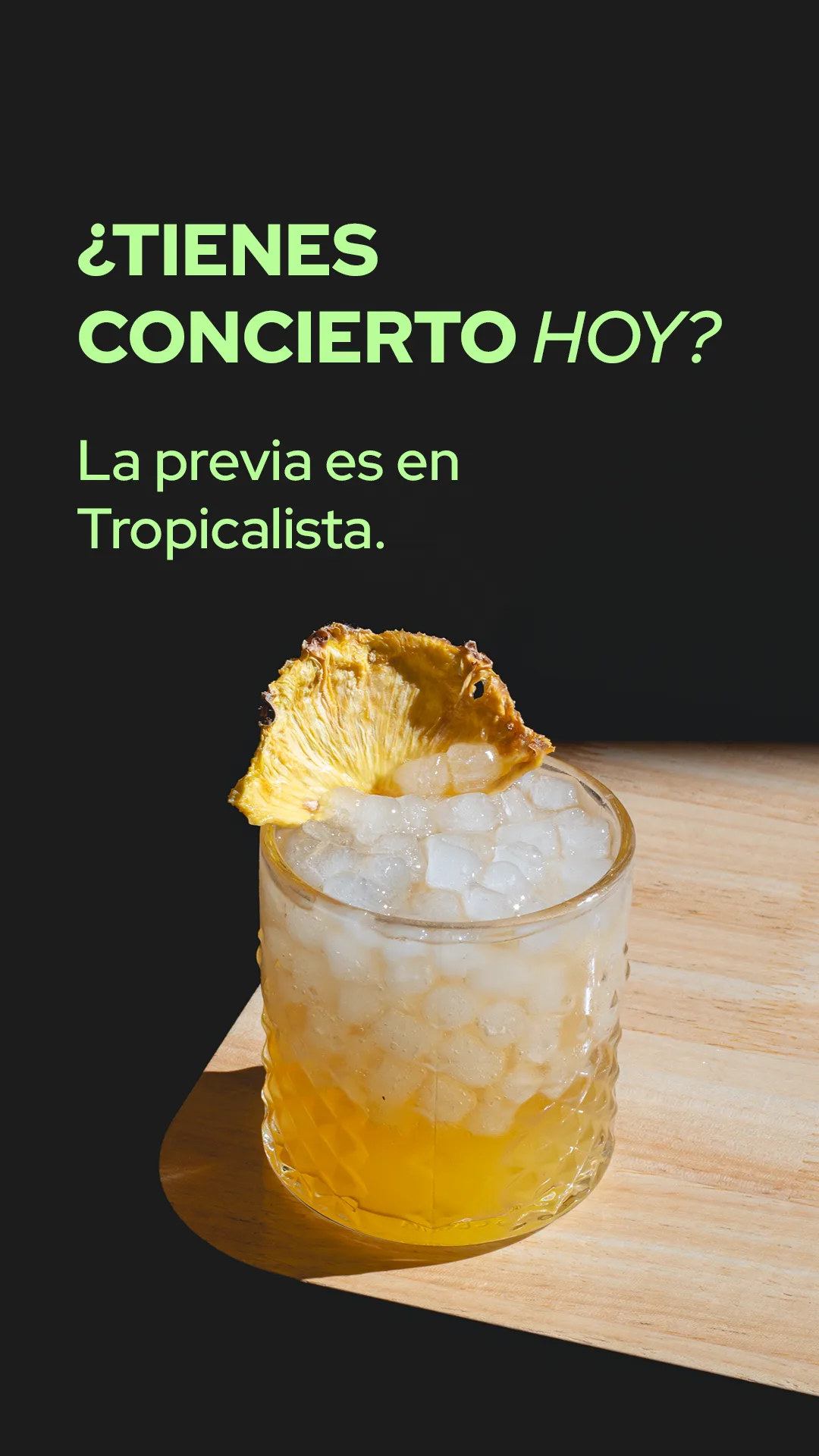 Tropicalista: contenido para redes para Campaña publicitaria para restaurante en Madrid — tuinsta.design